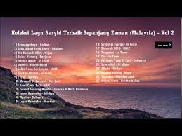 Koleksi lagu nasyid mp3 download. Koleksi Album 25 Lagu Nasyid Terbaik Sepanjang Zaman Malaysia Vol 2 Youtube