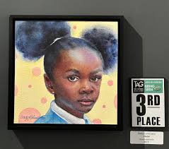 Third Place is “Hazel” by Stacy Lund Levy!