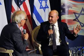Lapid, a centrist leader, will be an alternate prime minister in rotation and will replace bennett after his term expires. Martin Indyk And Naftali Bennett A Fierce Contest Of Ideas On Israel And The Peace Process At The 2014 Saban Forum