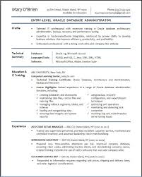 oracle database administrator sample