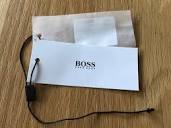 Boss Hugo Boss - Tag Sticker Label Etiquette - Item for Collectors ...