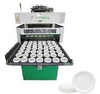 FarEast - Línea de producción de máquina para fabricar platos de papel,  vajilla, taza, desechable, biodegradable, de bagazo de caña de azúcar Línea  de producción completamente automática