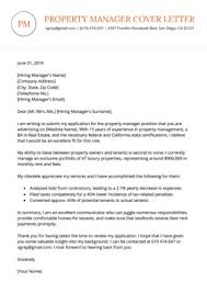 Residential property managers help investment property owners and homeowners in preserving and facilities management: Property Manager Cv Template May 2021