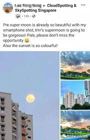 The chinese embassy in singapore wishes singaporean friends happy hari raya puasa! è¶…æ¢¦å¹» æ–°åŠ å¡æ˜Žå¤©è¿Žæ¥ç½•è§çš„ ç²‰çº¢æœˆäº® æ–°åŠ å¡çœ¼ Mdeditor