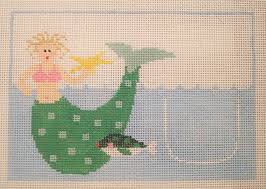 The 2021 just cross stitch halloween magazine has arrived! Tooth Fairy Pillow Mermaid