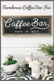 5.0 out of 5 stars 2. Coffee Bar Sign Coffee Bar Farmhouse Decor Farmhouse Sign Wood Signs Framed Signs Home Decor Coffee C Coffee Bar Farmhouse Coffee Bar Coffee Bars In Kitchen