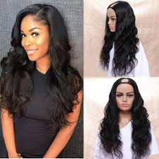 Check spelling or type a new query. Amazon Com Morichy Human Hair Wigs For Black Women U Part Wig 12 Inch Human Hair 150 Brazilian Hair Wig With Middle Part Body Wave Clip In Wigs Beauty Personal Care