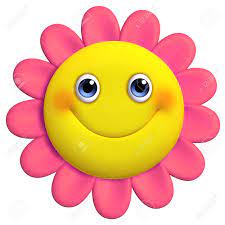 3d Cartoon Cute Flower Stock Photo, Picture and Royalty Free Image. Image  19631587.