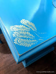 Maybe you would like to learn more about one of these? How To Paint Decoupage Furniture A Bold Peacock Vanity