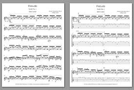 Sie können nach titel, komponist, instrument suchen. Free Guitar Sheet Music Js Bach Prelude For Cello Bwv 1007