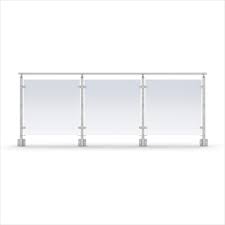 They not only allow light to pass through them but also improve the visual design by allowing a panoramic view of the. Sectional Railing Glass Side Mounted Weland Ab Free Bim Object For Revit Bimobject