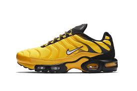 Nike Air Max Plus Tour Yellow White Black Nike Air Max Black Nike Shoes Nike Air Max Plus