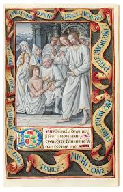 With French Calendar Book Of Hours Illuminated Manuscript Ancient Books