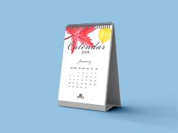 Download Free Desk Calendar Mockup Mockup World Hq
