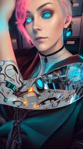 Cyborg Girl Tattoo