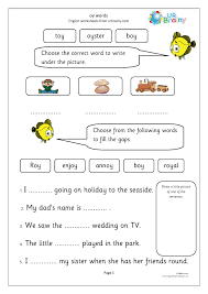Digraph worksheet oi teaching resource teach starter oi worksheets primary resources teacher made oi oy digraphs worksheet in digraphs worksheets a large range of blends and digraphs. Oy Words Letters And Sounds By Urbrainy Com