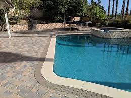 The stone pavers are used in building and landscaping and are strong, beautiful and durable. Top Rated Pool Deck Pavers Contractor In Los Angeles Area Titan Pavers