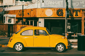 Image result for Yellow 1950 Beetle