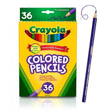 Crayola Colored Pencil Set 36 Colors Walmart Com Crayola Colored Pencils Colored Pencil Set Colored Pencils