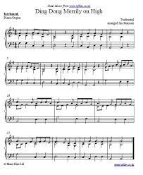 Ding Dong Merrily On High A Traditional Christmas Carol Arranged For Piano By Jim Paterson Online S Sheet Music Christmas Carol Traditional Christmas Carols