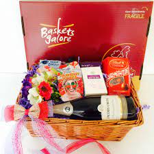 50th Birthday Gift For Her Bubbles Chocolates Pamper Flowers Gift Hampers Birthday Hampers Gifts Delivered