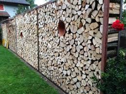 Bildergebnis Fur Sichtschutz Mit Brennholz Brennholz Sichtschutz Holz