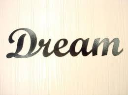 Dream Dream Word Word Art Dream Decor