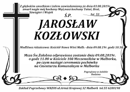 Jarosław kozłowski podejmuje próbę wejścia w tzw. Zmarl Jaroslaw Kozlowski Zyl 53 Lata Tvregionalna24 Pl