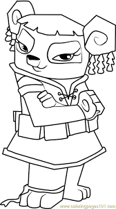 Printable 20 animal jam coloring pages. Liza Animal Jam Coloring Page For Kids Free Animal Jam Printable Coloring Pages Online For Kids Coloringpages101 Com Coloring Pages For Kids