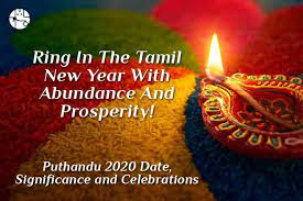 Puthandu or tamil new year's day is celebrated on the first day of the tamil month of chitterai. Puthandu Tamil New Year 2021 Dates Rituals Ganeshaspeaks