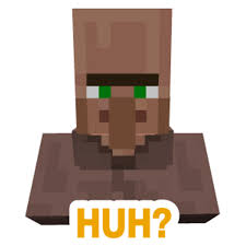 Strictly for humanoid and humanoid type mobs feedback and suggestions. Minecraft Villager Huh Sticker Mania