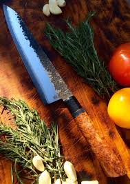 San Mai 10 Gyuto With A Peened Finish Bicak Bicak Kilic