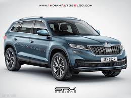 The new škoda kodiaq can dress to impress, but is just as at ease in seeing to your family's everyday needs. 2020 Skoda Kodiaq Facelift Iab Rendering
