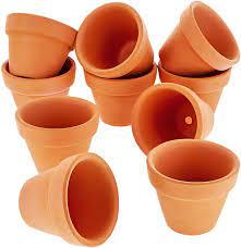Give your plants and home a facelift by adding new pots to your plants. Buy Juvale 10 Pack Terra Cotta Pots With Drainage Holes 1 5 Inches Mini Clay Flower Pots Perfect For Succulent Display Cactus Nursery Planter Indoor And Outdoor Plant Online In Turkey B0722qr3fm
