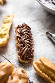 These Are The Best Homemade Chocolate Eclairs You Will Ever Have It S An Original French Recipe Light Eclair Recipe Chocolate Eclair Recipe Chocolate Eclair