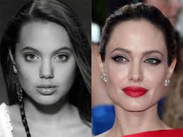 Angelina Jolie Before And After Angelina Jolie Nose Job Angelina Jolie Plastic Surgery Angelina Jolie Nose