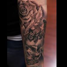 Blumenthal Button Wheel Joann Shoulder Tattoos For Women Rose Tattoos Skull Tattoos