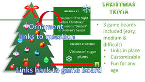 Oct 10, 2021 · round 3: Christmas Trivia 3 Game Boards Powerpoint By Handy Teaching Tools