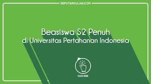 Universitas pertahanan merupakan perguruan tinggi negeri yang secara akademik dibina oleh kementerian pendidikan dan kebudayaan dalam hal ini dilakukan oleh direktorat jenderal. Beasiswa S2 Penuh Di Universitas Pertahanan Indonesia Seputar Kuliah