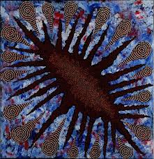 Fire Dreaming Maureen Nampitjinpa Hudson Australian Warlpiri 2001 Indigenous Australian Art Aboriginal Art Indigenous Art