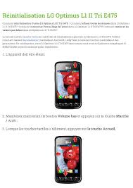 LG Optimus L1 II Tri E475 Manuel de ...