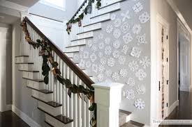 Flat web icon or sign isolated on grey background. 9 Beautiful Staircase Decorations For Christmas