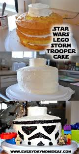 House Of Pixel Dust Star Wars Cake Easy Lego Star Wars Cake Star Wars Birthday Cake