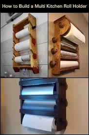 Cabinets bursting with baking sheets and foil wrap? How To Build A Multi Kitchen Roll Holder Diy Projects For Everyone Diy Kitchen Storage Kitchen Roll Holder Kitchen Roll