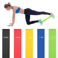Yoga Resistance Bands In 2020 No Equipment Workout Resistance Band Exercise Fitness Equipment