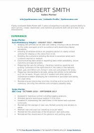 Our roundup of the best www.betterteam.com deals ▼. Sales Porter Resume Samples Qwikresume
