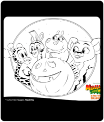 Madagascar 2 escape 2 africa coloring pages are a fun way for kids of all ages to develop creativity, focus, motor skills and color recognition. Dreamworks Activity Center