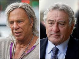 His paternal grandfather was of italian. Mickey Rourke Reignites Long Running Feud With Robert De Niro