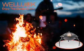 Maybe you would like to learn more about one of these? Amazon Com Welluck 36 Inch Fire Pit Mat For Deck Fireproof Firepit Pad Deck Protector Heat Resistant Shield Wood Concrete Floor Grass Patio Mat For Chiminea Solo Bonfire Under Grill Stove Up To Resist 1800 F