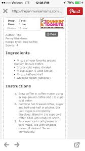 Dunkin Donuts Iced Coffee Hope This Works I Am Addicted To Dd Iced Coffees Dunkin Donuts Iced Coffee Ice Coffee Recipe Dunkin Donuts Iced Coffee Recipe